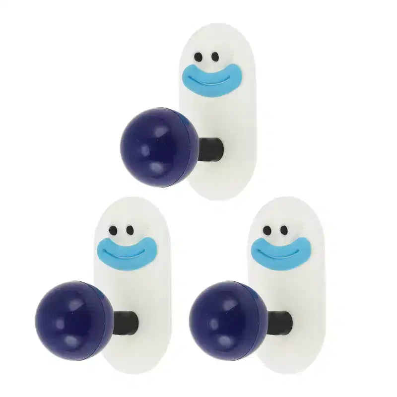 Unique Bargains Durable Adhesive Sausage Lip Headband Holder Organizer 3 Pcs