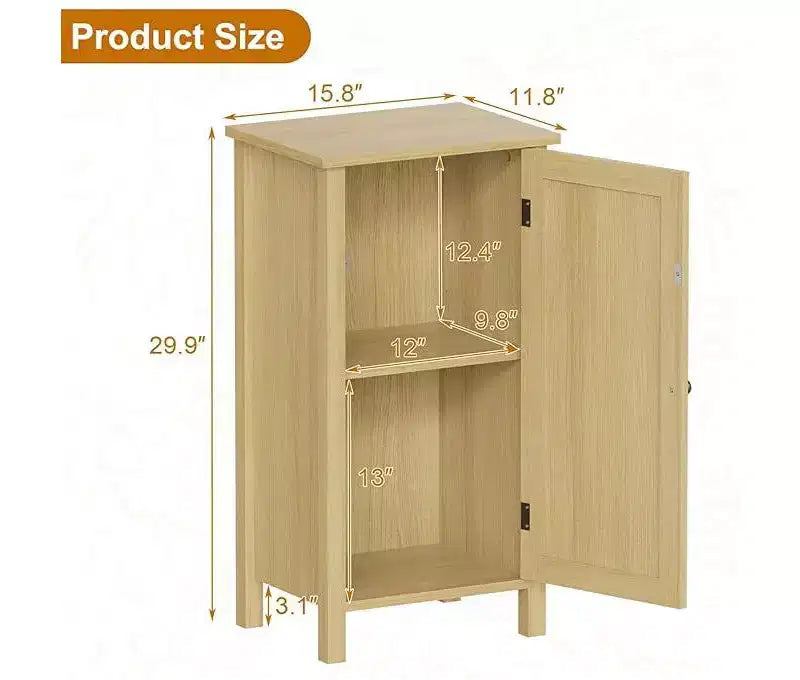 Table de chevet en rotin noir avec tiroir – Table de chevet 1 personne