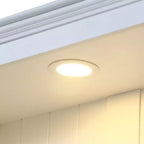 Bibliothèque haute et vitrine 3 pièces noire/blanche avec éclairage LED