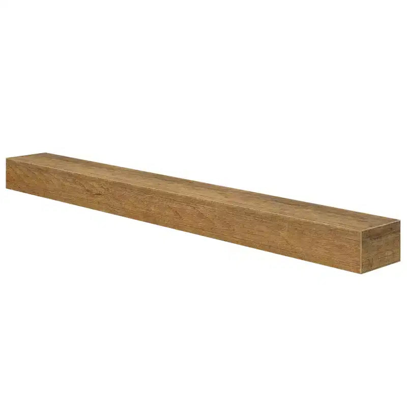 Étagère et manteau flottants en pin massif Rustic Barnwood / Rustic Honey – Installation par 1 personne