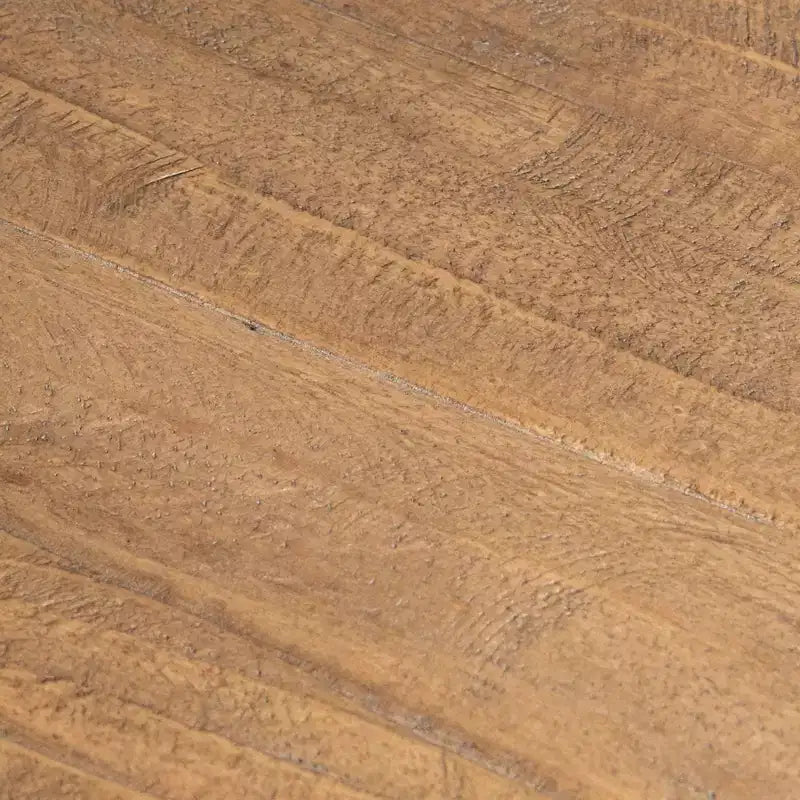 Étagère et manteau flottants en pin massif Rustic Barnwood / Rustic Honey – Installation par 1 personne