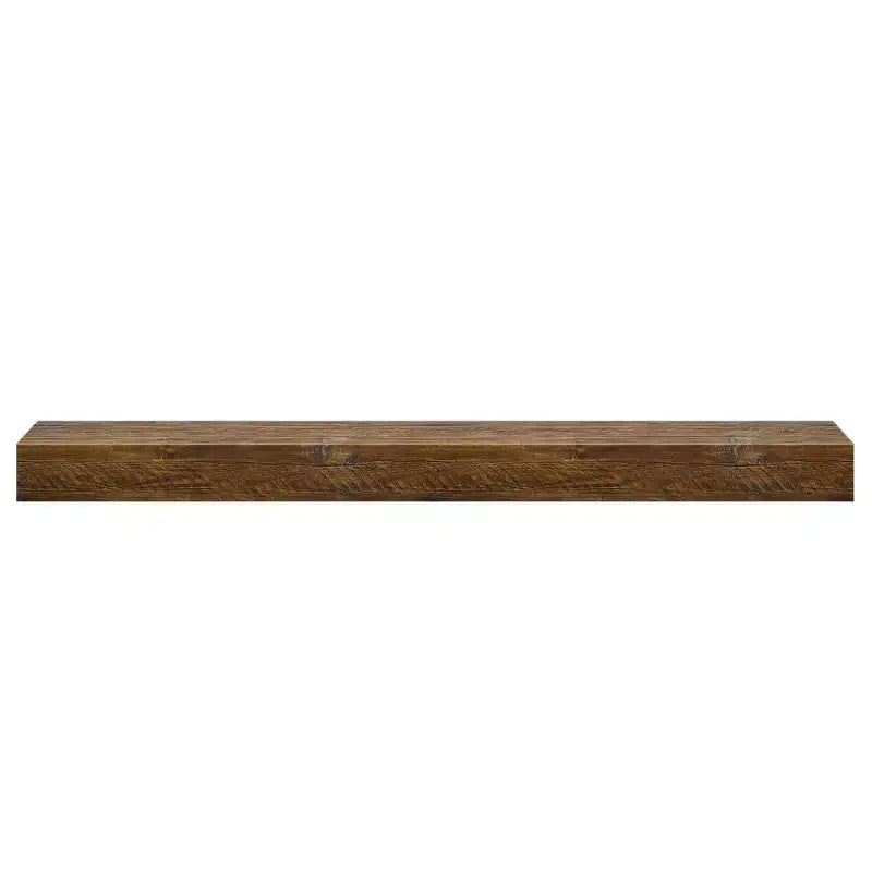 Étagère et manteau flottants en pin massif Rustic Barnwood / Rustic Honey – Installation par 1 personne